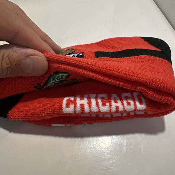 Chicago Blackhawks Red NHL Team Rise Up Socks Unisex Large 10-13 2 Packs Of 2 - Picture 7 of 8